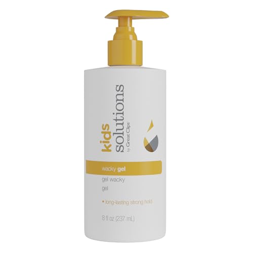 Solutions by Great Clips Wacky Gel für Kinder, 225 ml, Haargel Adds Structure & Shine | Empfohlen für Kinder von 4-10 von GREAT CLIPS