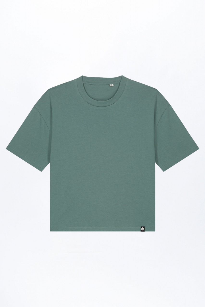 Boxy Fit T-Shirt aus Bio Baumwolle, Bio Baumwolle von GREEN SHIRTS