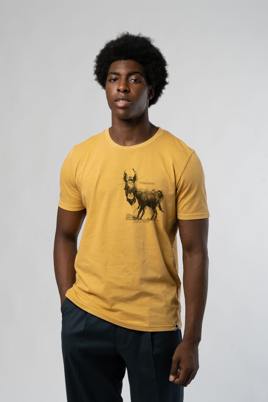 Burro T-Shirt für Männer, Baumwolle von GREEN SHIRTS