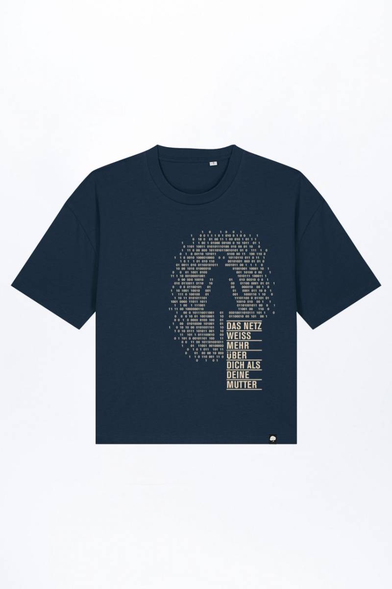 Deine Mutter Boxy Fit T-Shirt für Frauen, Baumwolle von GREEN SHIRTS