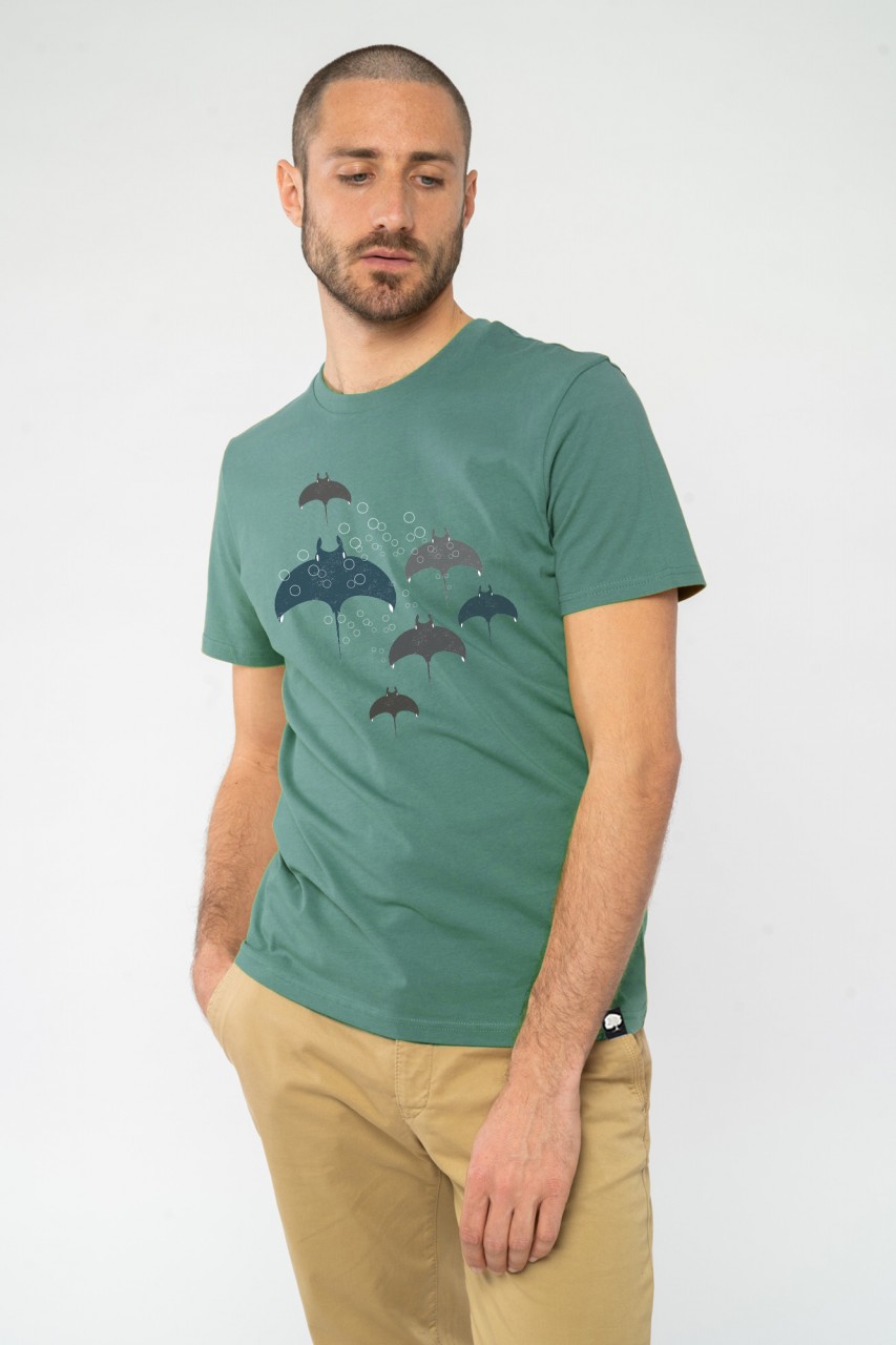 Manta T-Shirt für Männer, Baumwolle Manta T-Shirt für Männer, Baumwolle von GREEN SHIRTS