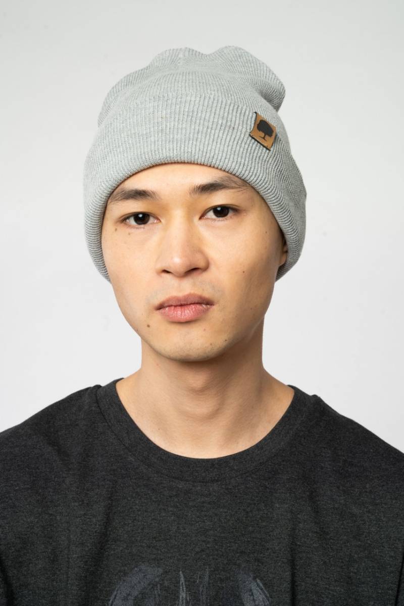 Rib Beanie aus Bio Baumwolle & recyceltem Polyester, Baumwolle von GREEN SHIRTS