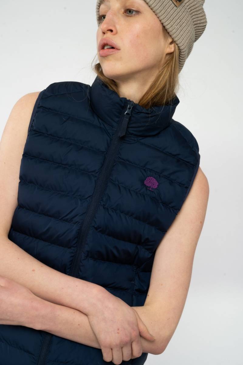 Steppweste aus recyceltem Polyester, Recycled von GREEN SHIRTS