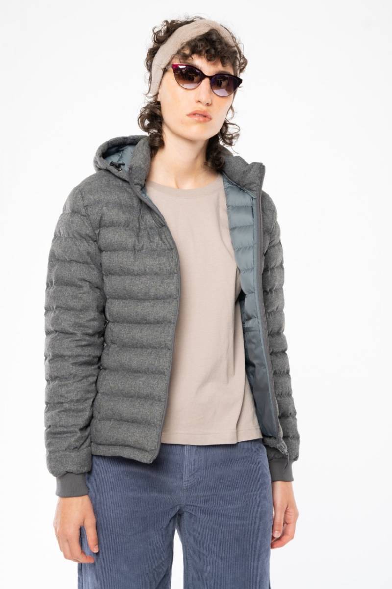 Weiche Daunenjacke aus recyceltem Polyester, Recycled von GREEN SHIRTS