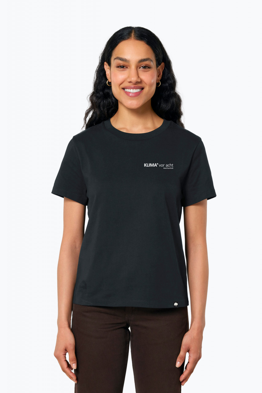 #wirfuerKv8 KLIMA° vor acht Bio T-Shirt für Frauen, Baumwolle #wirfuerKv8 KLIMA° vor acht Bio T-Shirt für Frauen, Baumwolle von GREEN SHIRTS