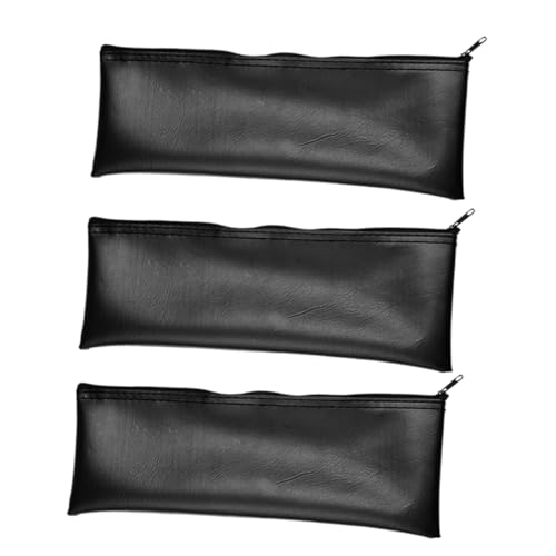 GREENADSCAPE 3stücke Mikrofon Aufbewahrungstaschen Tragbare Mikrofon Organizer Mit Reißverschluss Für Reisen Und Outdoor-aktivitäten Kabellose Mikrofonhüllen Staubdicht Und Schockabsorbierend von GREENADSCAPE