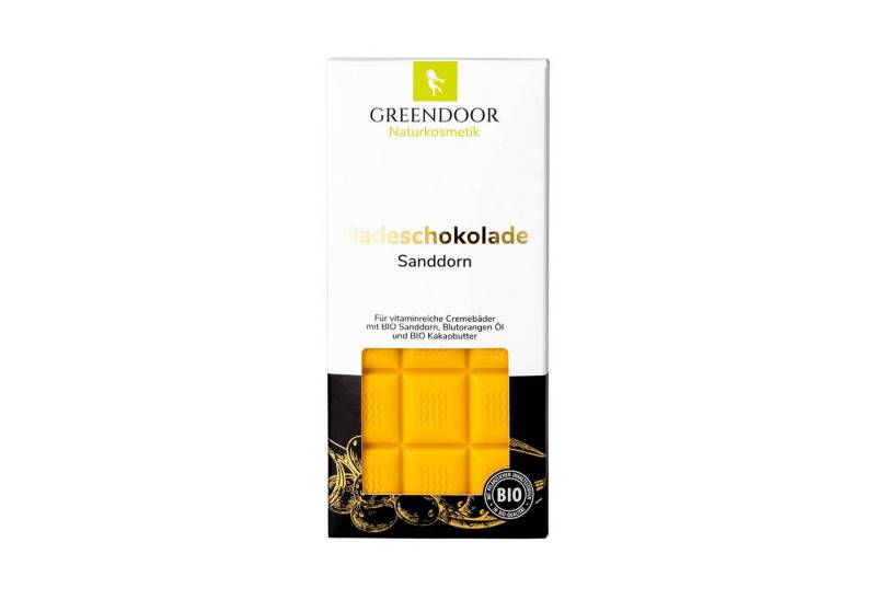 GREENDOOR Badekonfekt Badeschokolade Sanddorn von GREENDOOR