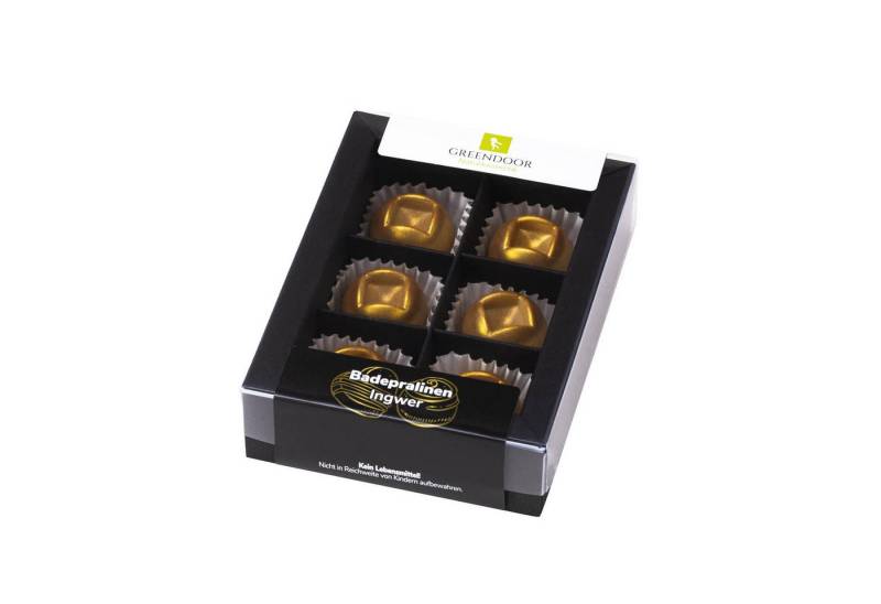 GREENDOOR Badepraline Geschenk Set Badepralinen Ingwer von GREENDOOR