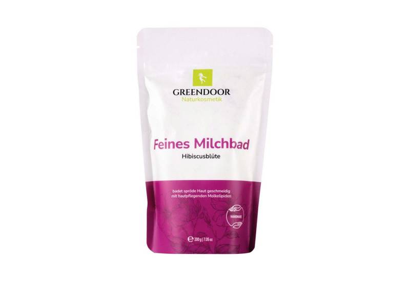 GREENDOOR Badezusatz Milchbad Hibiskusblüte von GREENDOOR