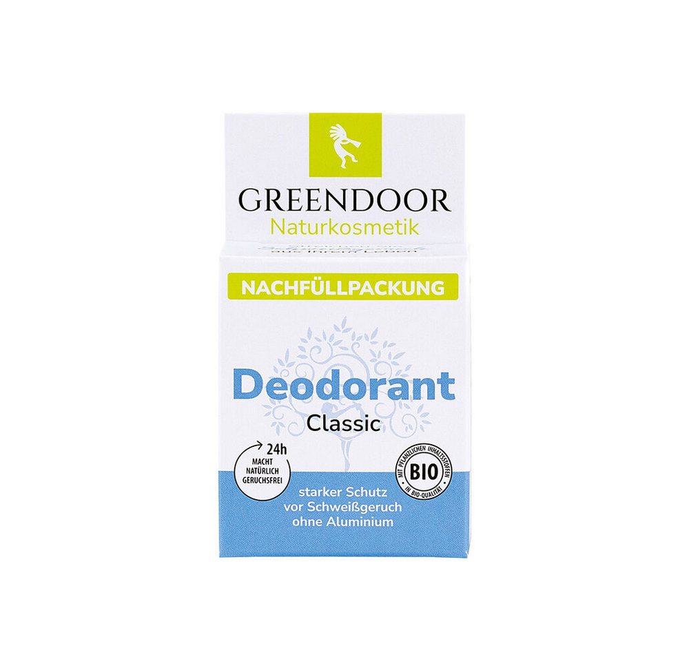 GREENDOOR Deo-Stift Deodorant Nachfüllpackung classic GREENDOOR Deo-Stift Deodorant Nachfüllpackung classic von GREENDOOR