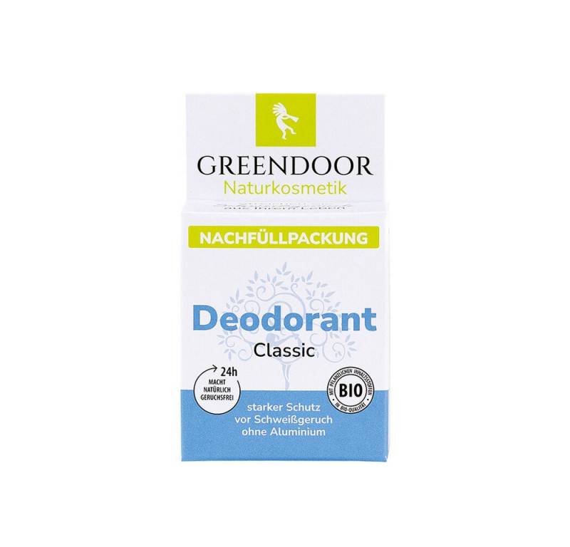 GREENDOOR Deo-Stift Deodorant Nachfüllpackung classic GREENDOOR Deo-Stift Deodorant Nachfüllpackung classic von GREENDOOR