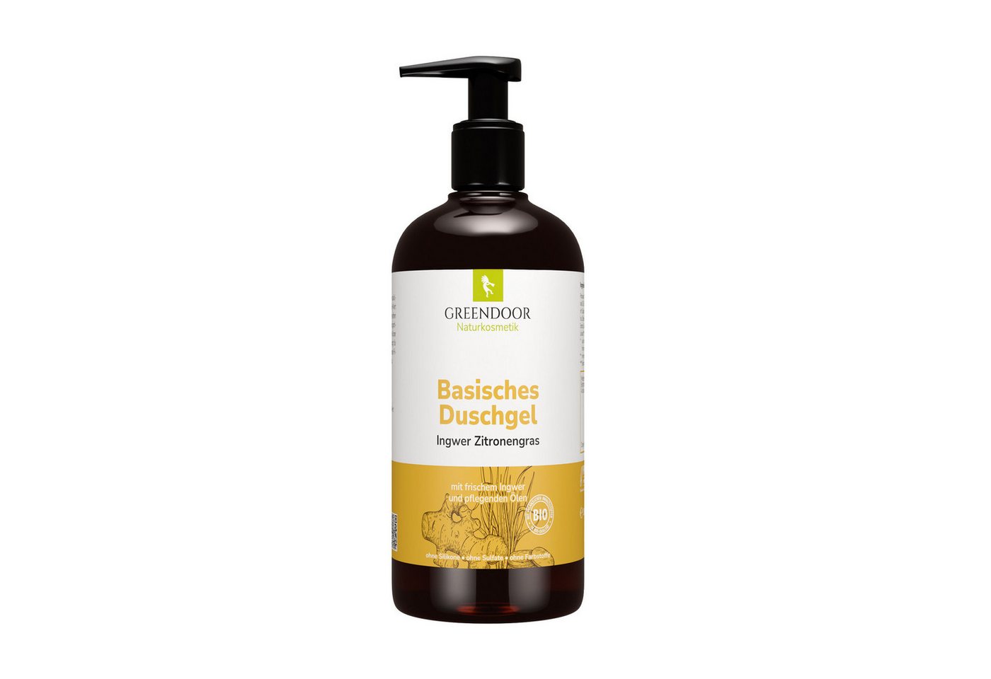 GREENDOOR Duschgel Basisches Duschgel Ingwer Zitronengras GREENDOOR Duschgel Basisches Duschgel Ingwer Zitronengras von GREENDOOR