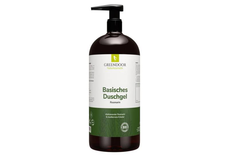 GREENDOOR Duschgel Basisches Duschgel XL Rosmarin von GREENDOOR