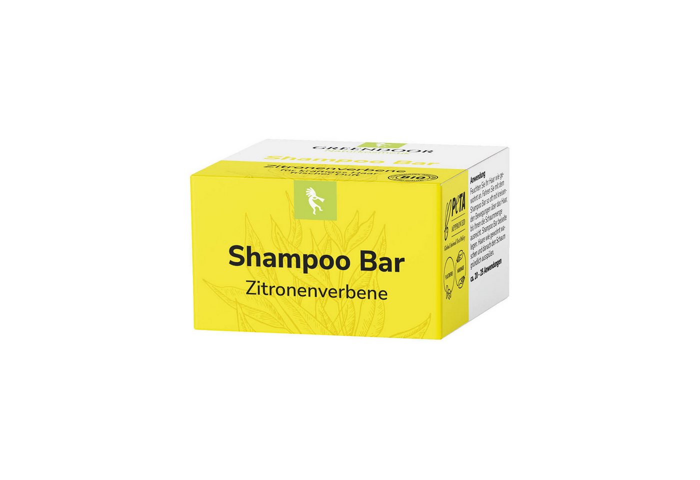 GREENDOOR Festes Haarshampoo Shampoo Bar Zitronenverbene GREENDOOR Festes Haarshampoo Shampoo Bar Zitronenverbene von GREENDOOR