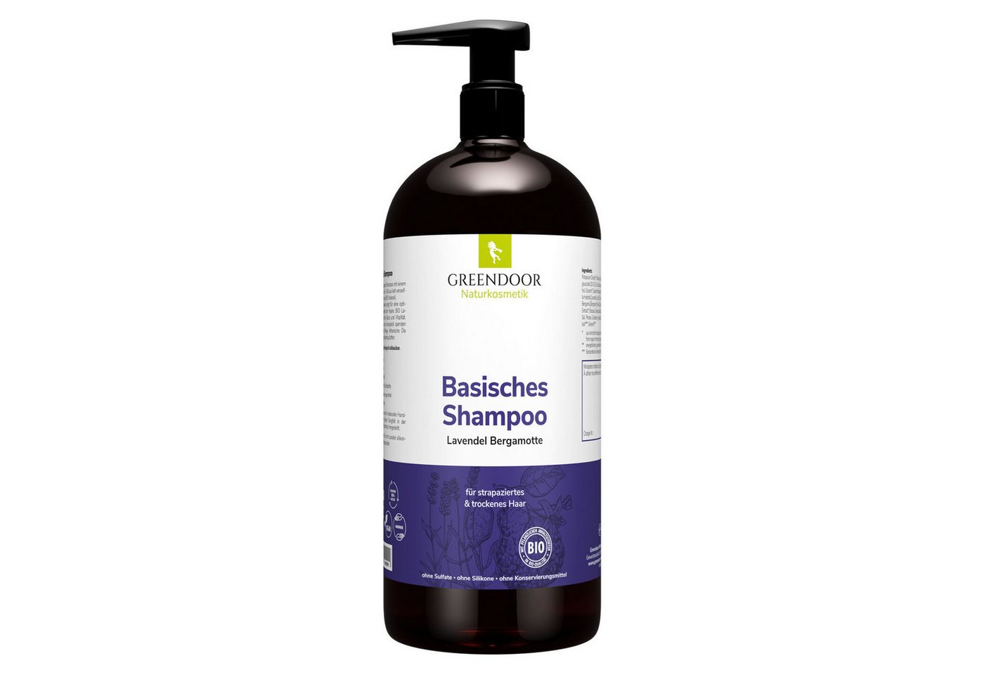 GREENDOOR Gelshampoo Basisches Shampoo XL Lavendel Bergamotte von GREENDOOR