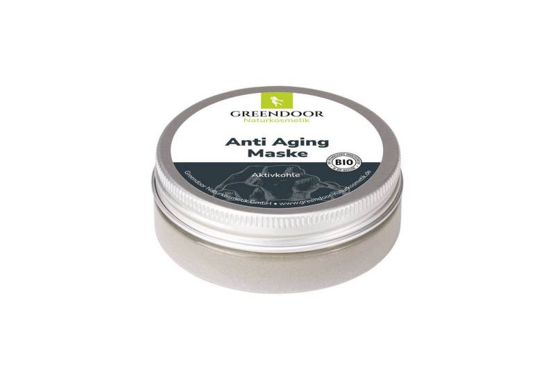 GREENDOOR Gesichtsmaske Anti Aging Maske Aktivkohle von GREENDOOR