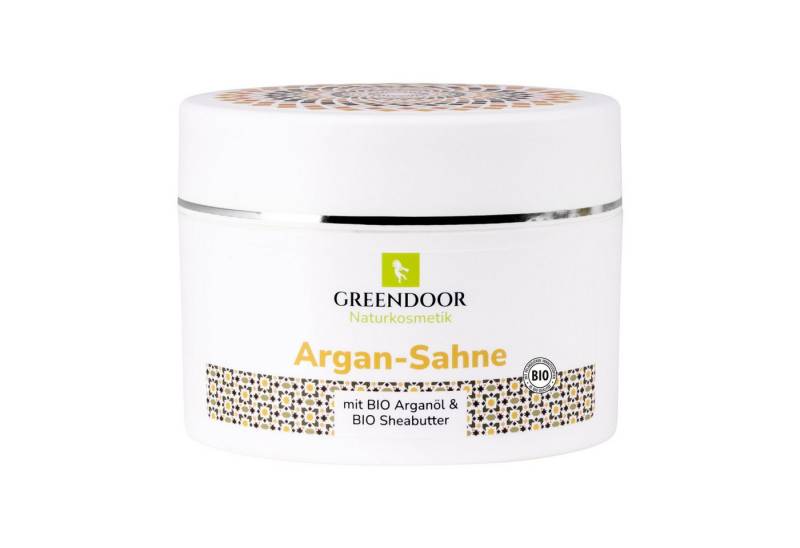 GREENDOOR Körperbalsam Argan Sahne ohne Glimmer von GREENDOOR