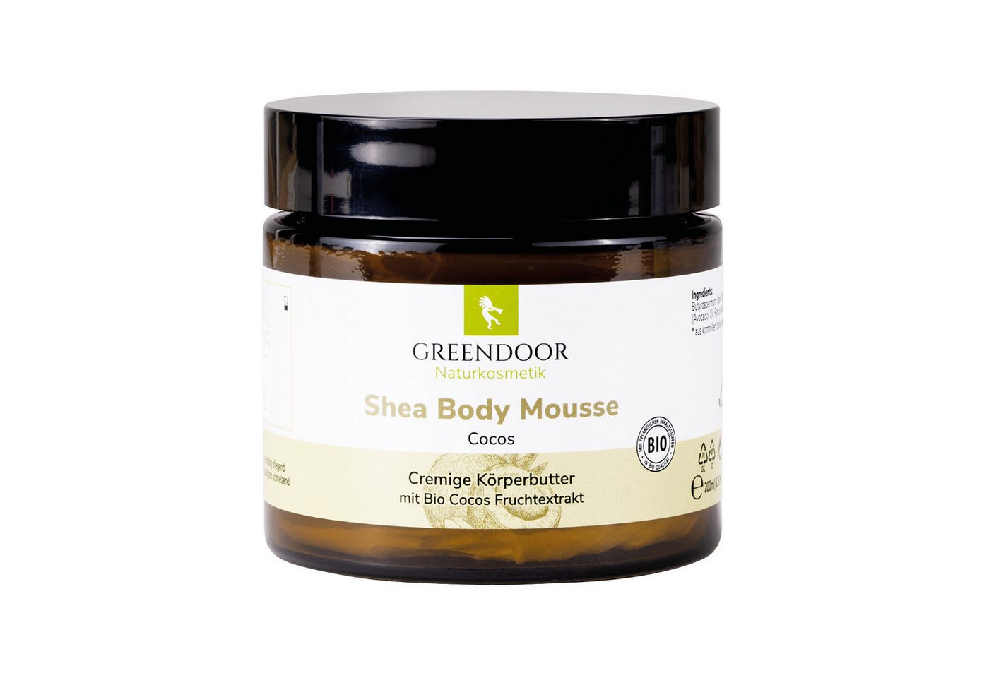 GREENDOOR Körperbalsam Shea Body Mousse Cocos von GREENDOOR