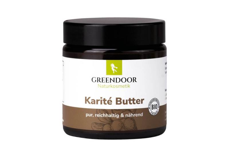 GREENDOOR Körperbutter Bio Karitebutter PUR von GREENDOOR
