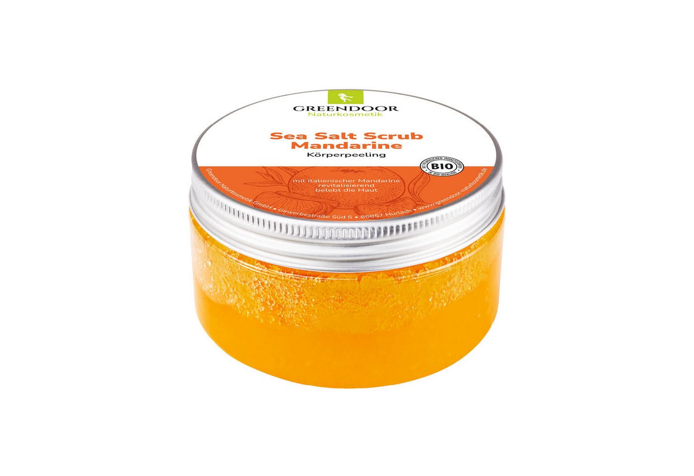 GREENDOOR Körperpeeling Sea Salt Scrub Mandarine GREENDOOR Körperpeeling Sea Salt Scrub Mandarine von GREENDOOR