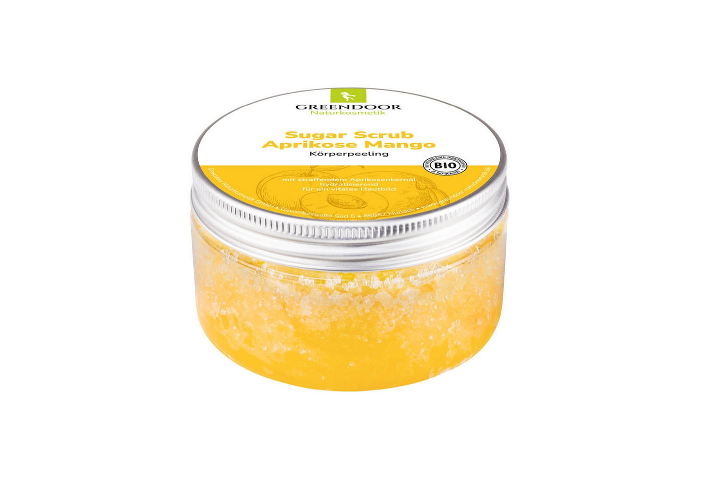GREENDOOR Körperpeeling Sugar Scrub Aprikose Mango GREENDOOR Körperpeeling Sugar Scrub Aprikose Mango von GREENDOOR