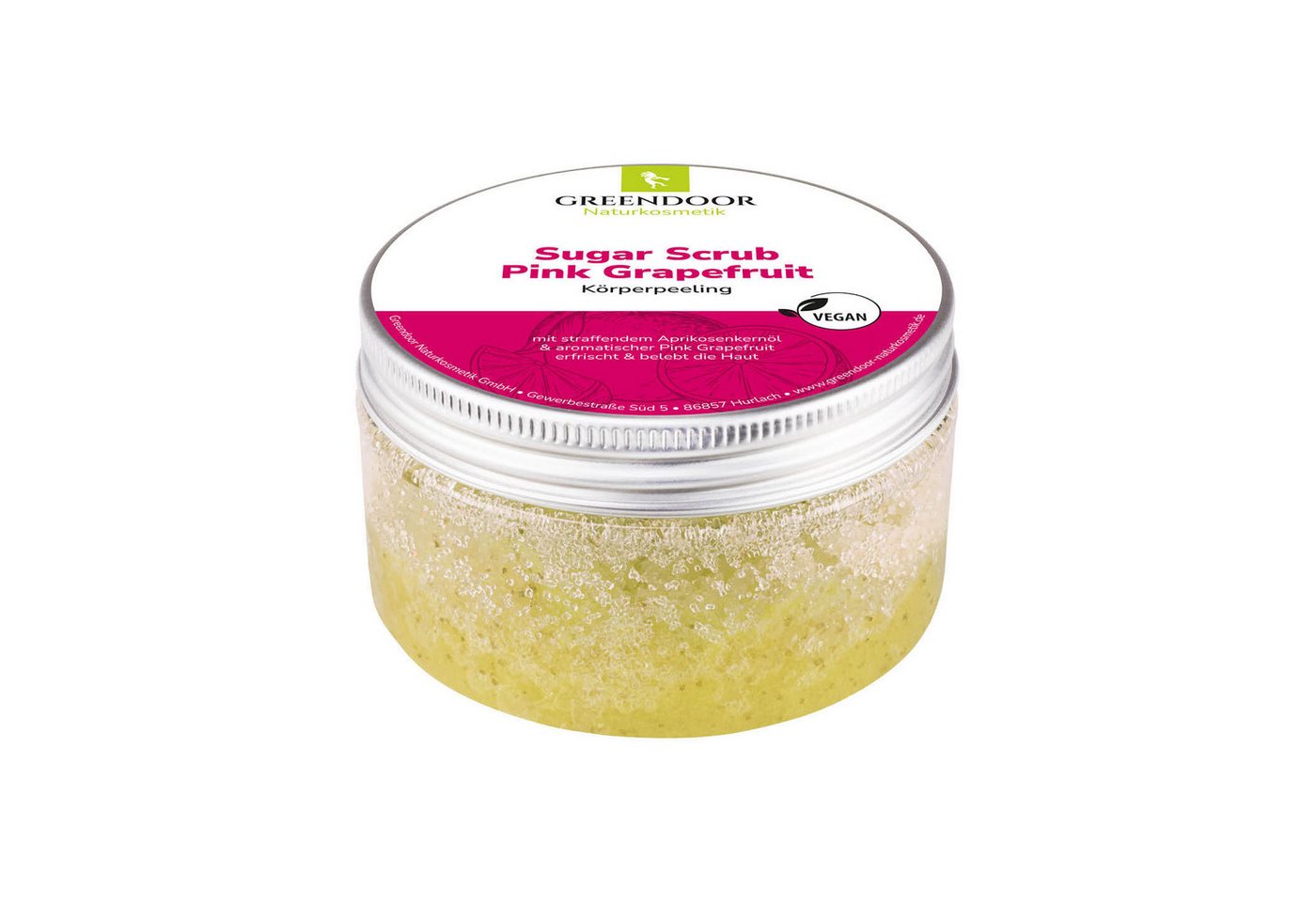 GREENDOOR Körperpeeling Sugar Scrub Pink Grapefruit GREENDOOR Körperpeeling Sugar Scrub Pink Grapefruit von GREENDOOR