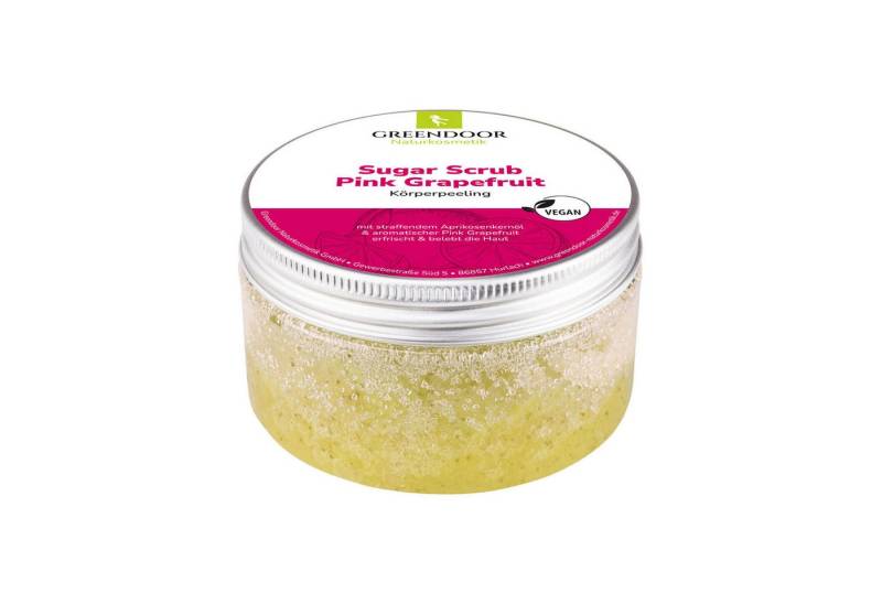 GREENDOOR Körperpeeling Sugar Scrub Pink Grapefruit GREENDOOR Körperpeeling Sugar Scrub Pink Grapefruit von GREENDOOR