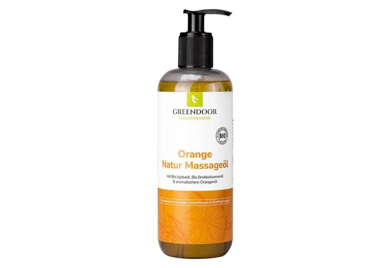 GREENDOOR Massageöl Massageöl XL Orange von GREENDOOR