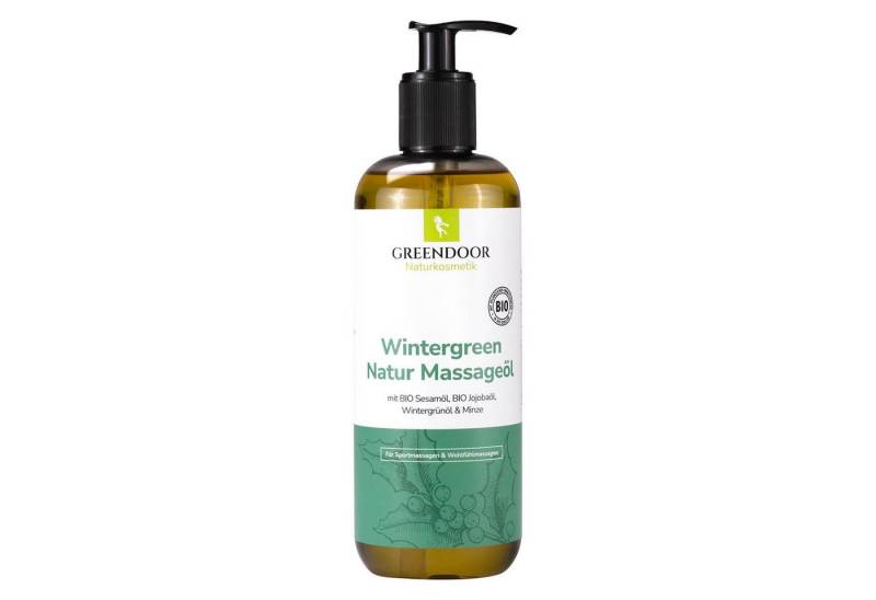 GREENDOOR Massageöl Massageöl XL Wintergreen von GREENDOOR