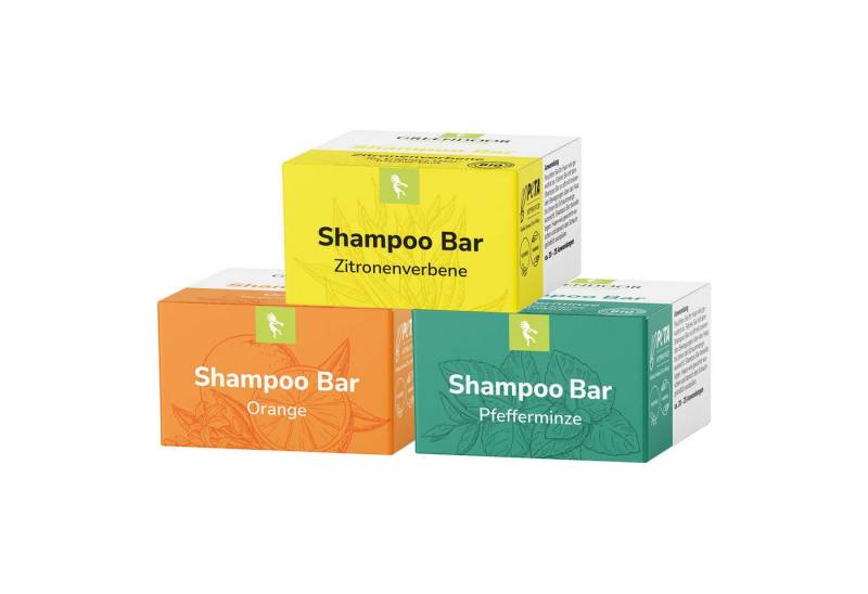 GREENDOOR Pflege-Geschenkset Shampoo Bar Set VITAL von GREENDOOR