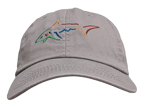 Greg Norman Big Shark Cotton Twill Cap (as1, Alpha, one_Size, Grey) von GREG NORMAN