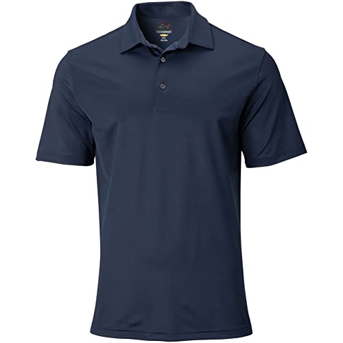 Greg Norman Herren Men's Freedom Micro Pique Polo Golfhemd, Navy, 3X-Groß von GREG NORMAN