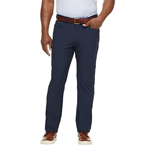 Greg Norman ML75 Performance Men's Pant |5 Pocket Pant Performance Pant|ML75 Luxury Microfiber - Dark Blue 36W X 32L von GREG NORMAN