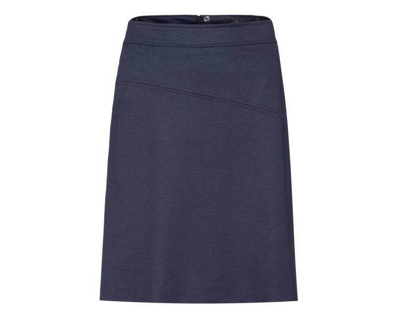 GREIFF A-Linien-Rock Greiff CASUAL Damen Business-Jerseyrock Regular Fit Blau 50 von GREIFF