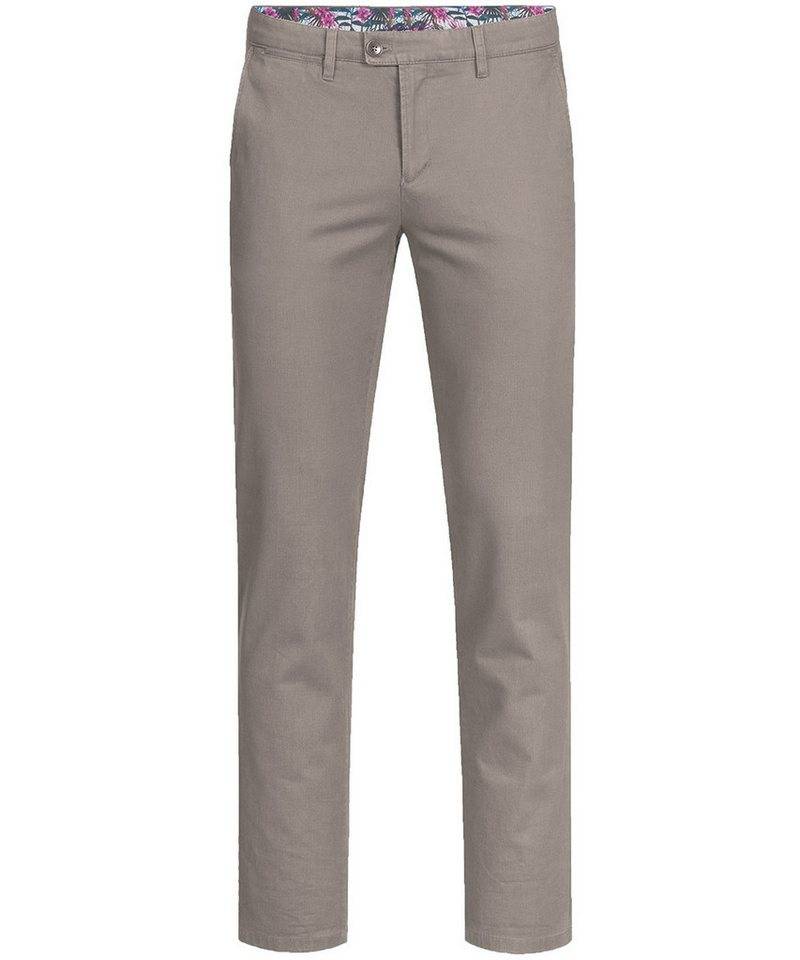 GREIFF Anzughose Greiff CASUAL Herren Chino-Hose Regular Fit Kitt/Beige 58 von GREIFF