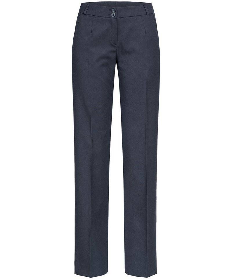 GREIFF Anzughose Greiff Corporate BASIC Damen Business-Hose Regular-Fit Marine 36 von GREIFF