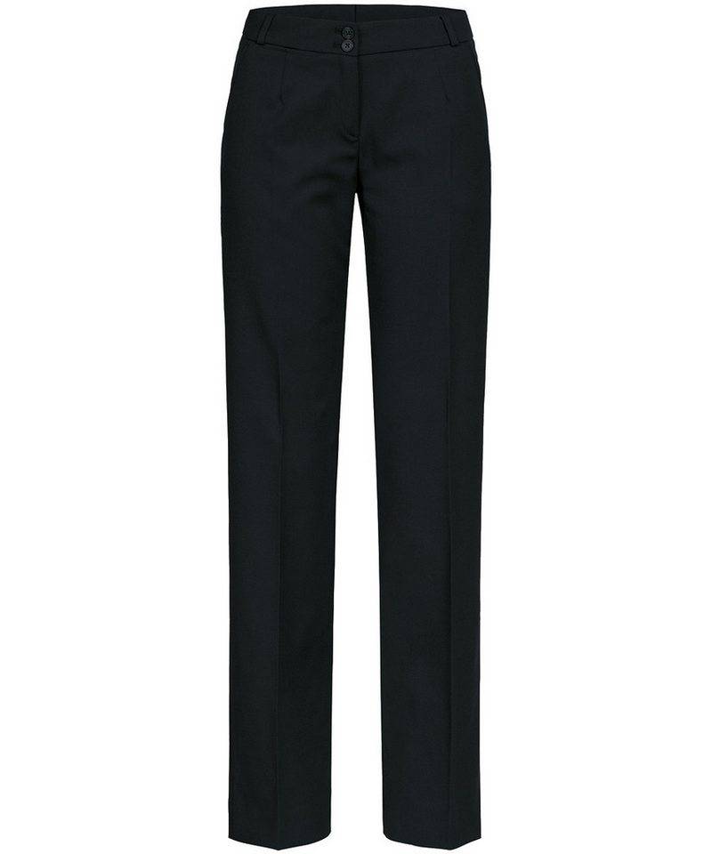 GREIFF Anzughose Greiff Corporate BASIC Damen Business-Hose Regular-Fit Schwarz 36 von GREIFF