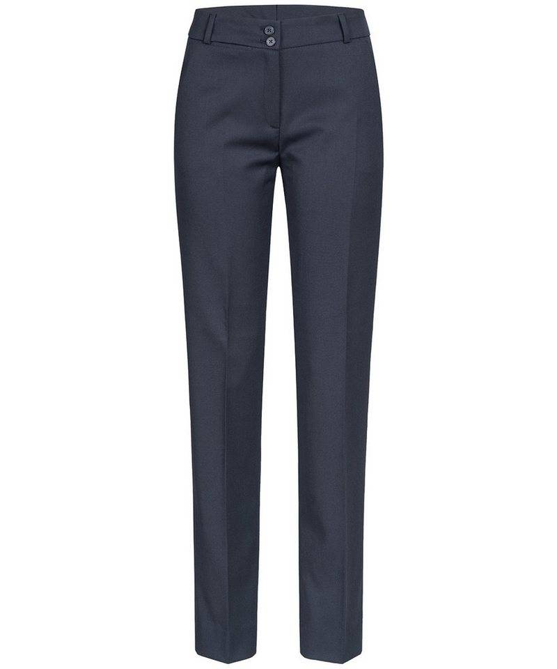 GREIFF Anzughose Greiff Corporate BASIC Damen Business-Hose Slim-Fit Marine 68 von GREIFF