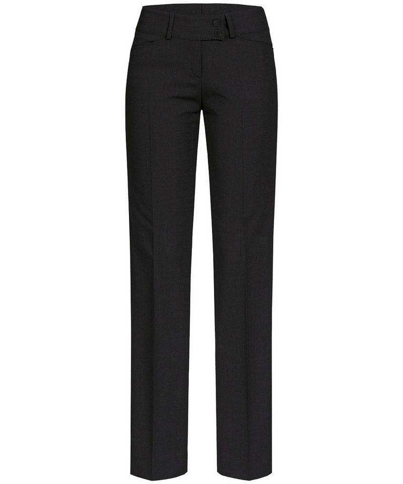 GREIFF Anzughose Greiff Corporate PREMIUM Damen Business-Hose Regular-Fit Schwarz 32 von GREIFF