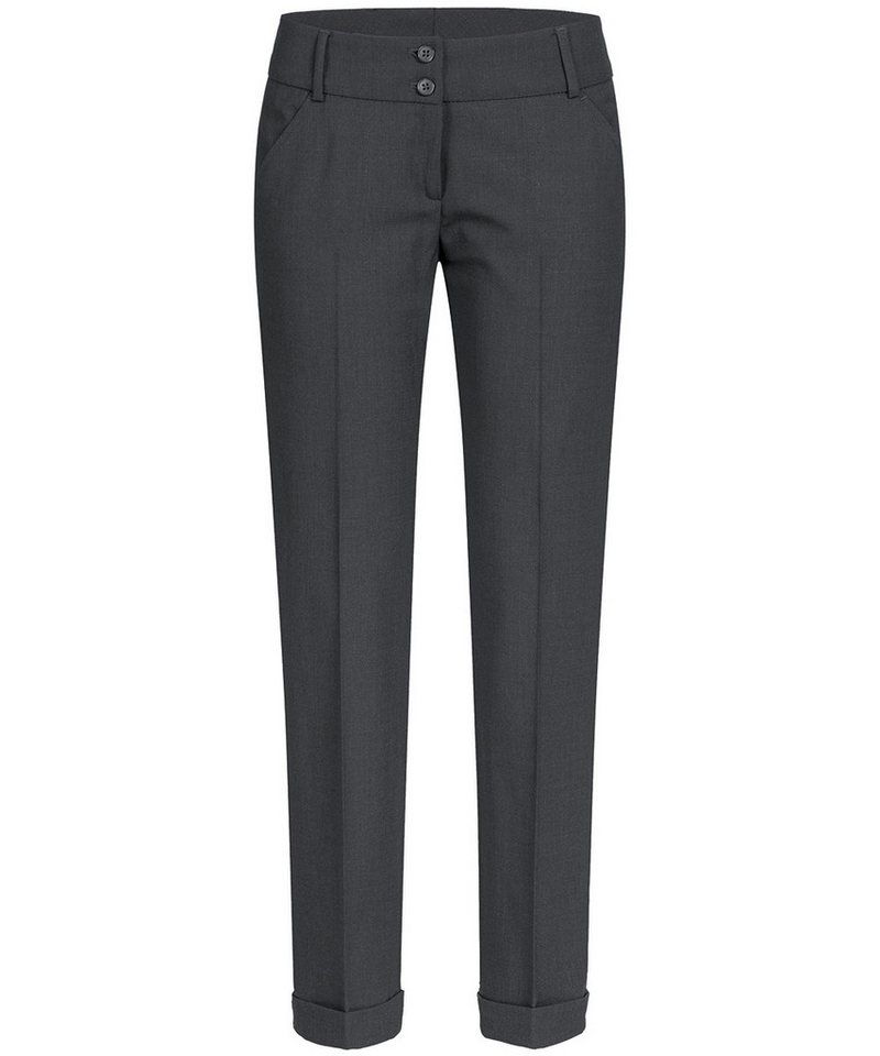 GREIFF Anzughose Greiff Corporate PREMIUM Damen Business-Hose Slim-Fit Anthrazit 36 von GREIFF