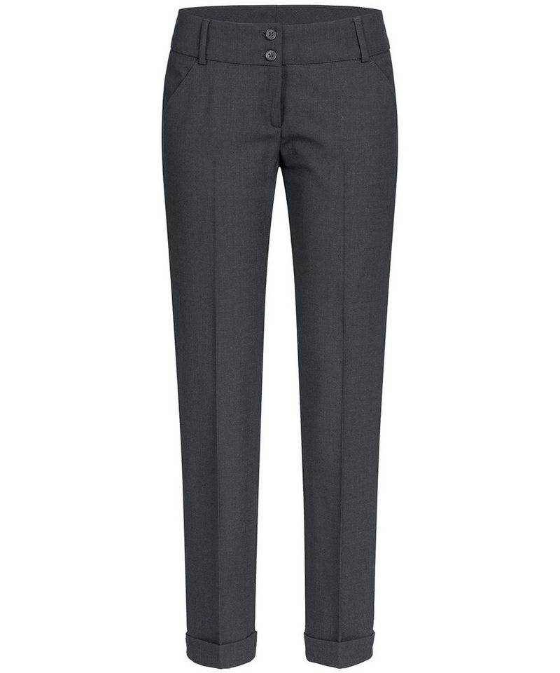 GREIFF Anzughose Greiff Corporate PREMIUM Damen Business-Hose Slim-Fit Anthrazit 38 von GREIFF
