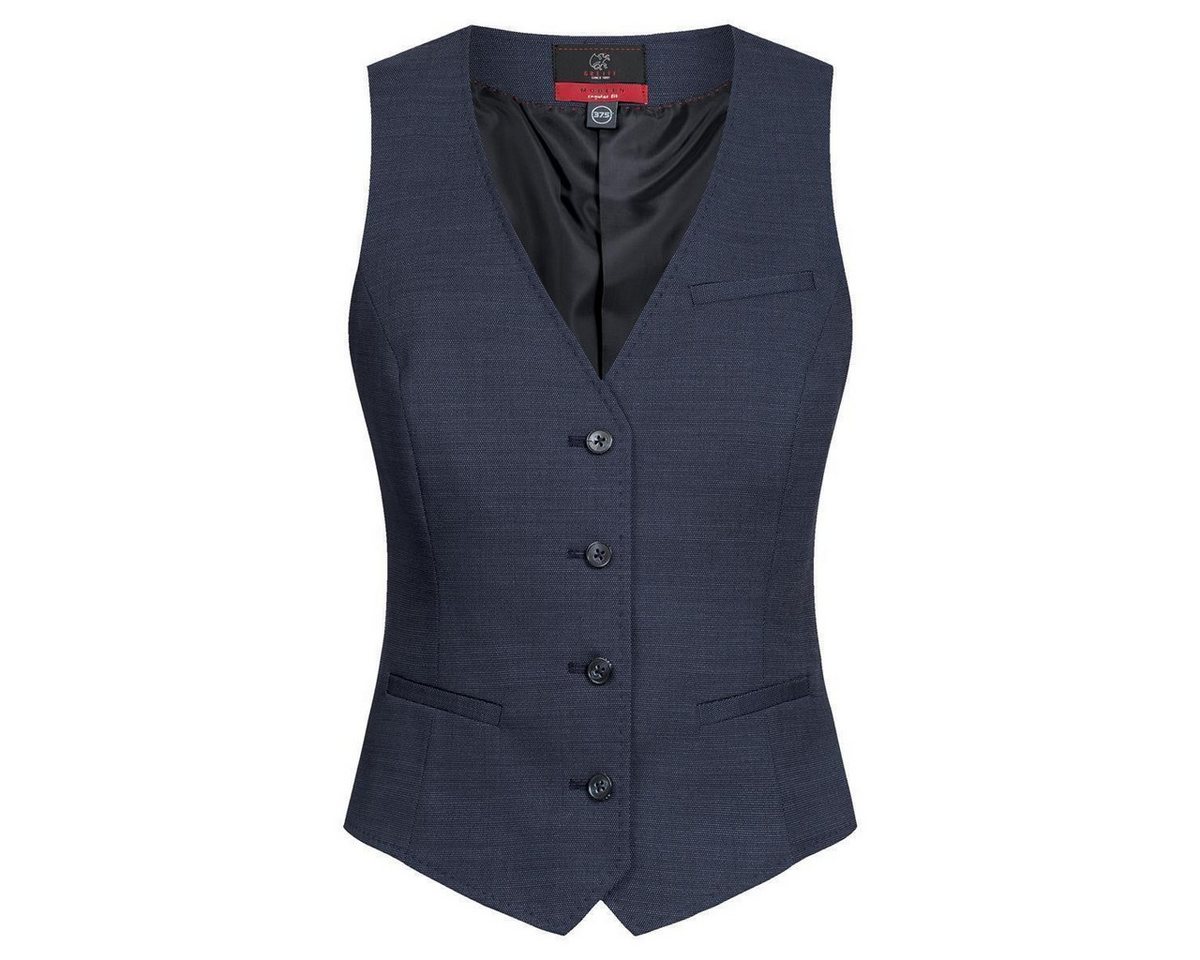 GREIFF Anzugweste Greiff Modern WITH 37.5® Damen Weste Regular Marine PINPOINT von GREIFF