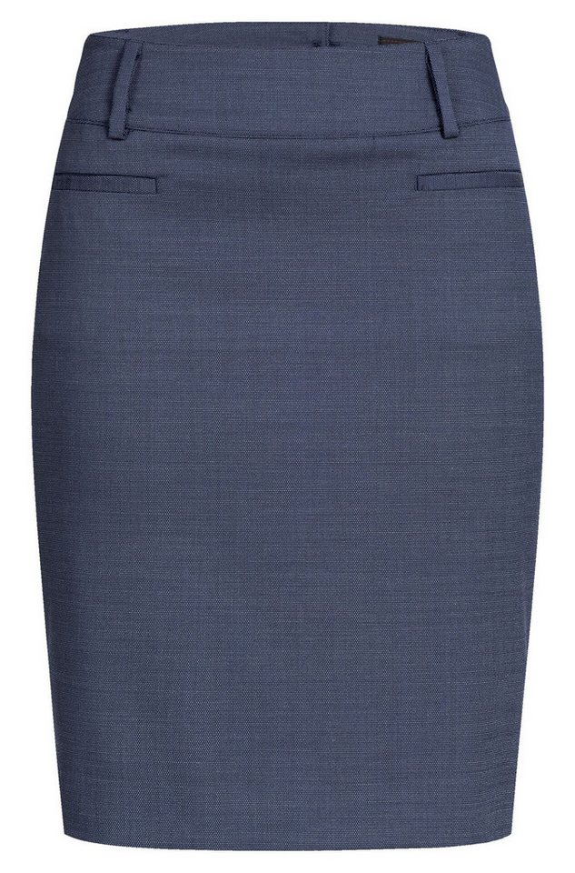 GREIFF Bleistiftrock Greiff Modern WITH 37.5® Damen Stiftrock Mittelblau PINPOINT 40 von GREIFF
