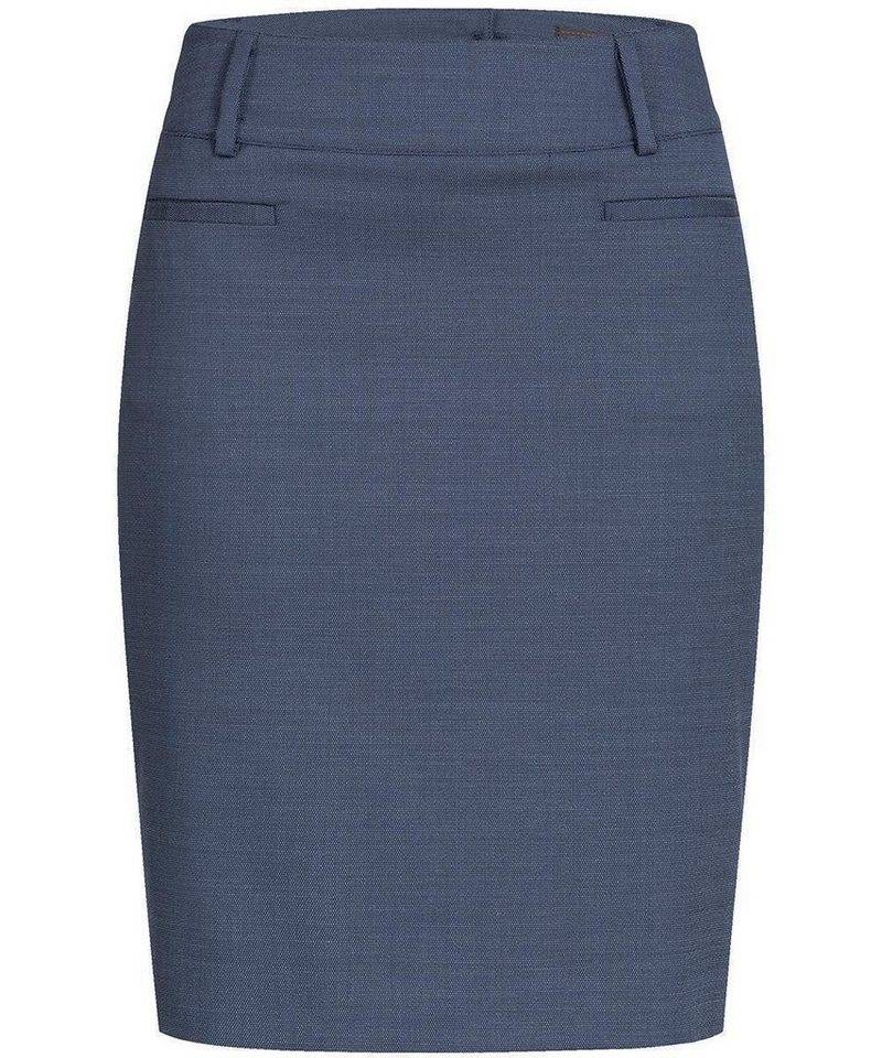 GREIFF Bleistiftrock Greiff Modern WITH 37.5® Damen Stiftrock Regular Marine PINPOINT 72 von GREIFF