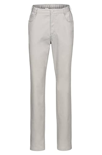 GREIFF Care Herren Hose Hellgrau Regular Fit 65% Polyester 35% Baumwolle Modell 5321 Größe 52 von GREIFF