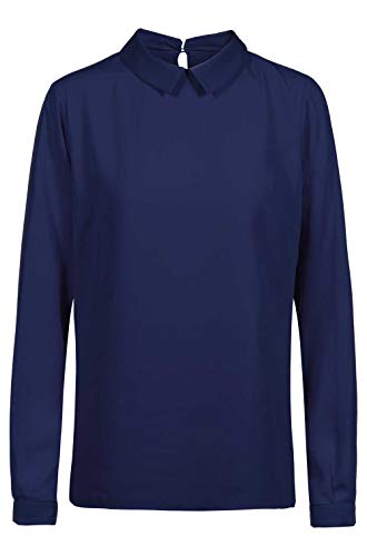 Greiff Chiffon Damen Chiffon-Schlupfbluse Kragen Langarm Regular Marine 42 Greiff Chiffon Damen Chiffon-Schlupfbluse Kragen Langarm Regular Marine 42 von Greiff