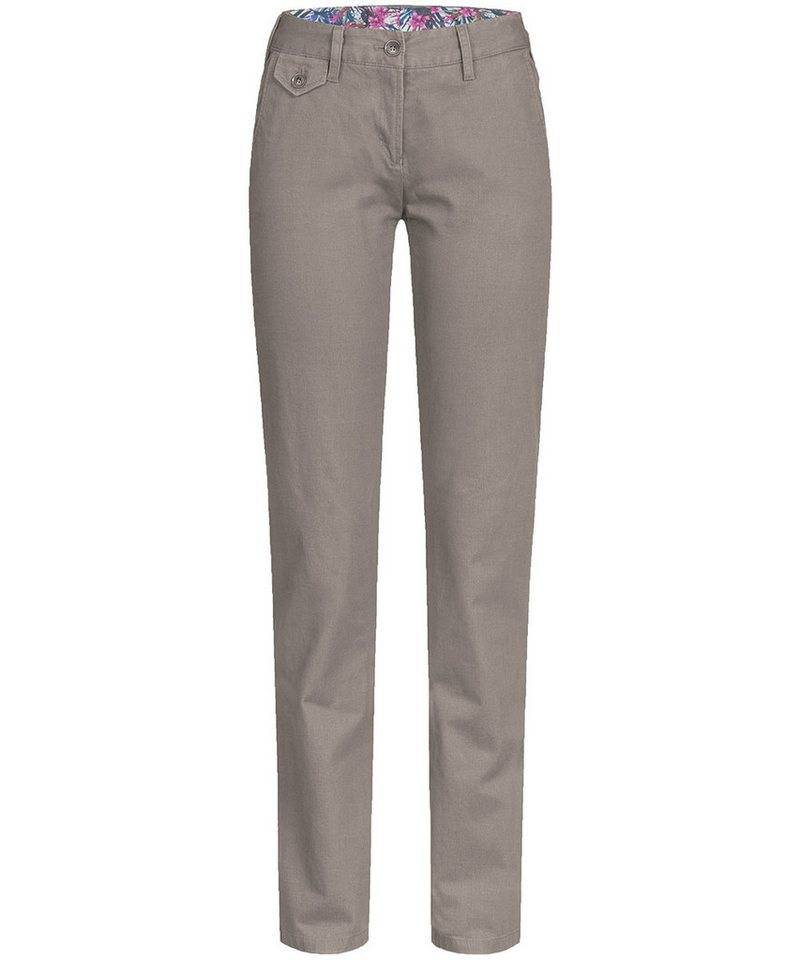 GREIFF Chinohose Greiff Corporate CASUAL Damen Chino-Hose Regular-Fit Kitt 50 von GREIFF