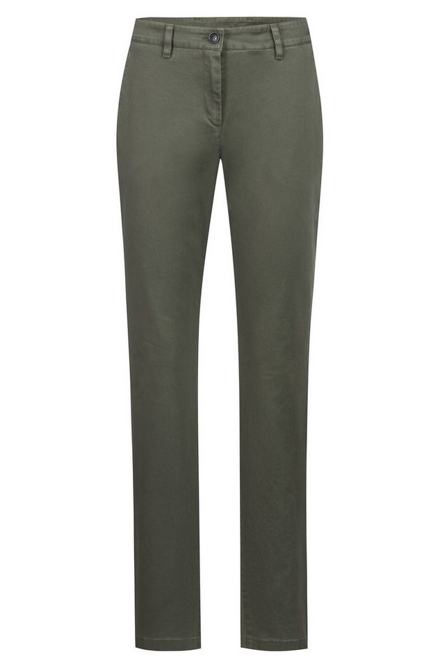 GREIFF Chinohose Greiff Corporate CASUAL Damen Chino-Hose Regular-Fit Olivgrün 42 von GREIFF