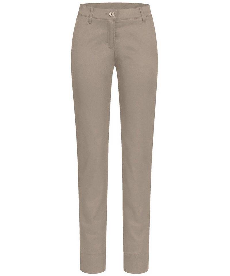 GREIFF Chinohose Greiff Corporate Wear CASUAL Damen Chinohose Regular-Fit Beige von GREIFF