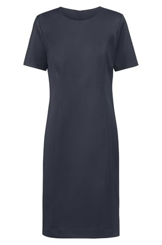 GREIFF Corporate Basic Damen Etuikleid Kurzarm Regular-Fit Marine 40 von GREIFF
